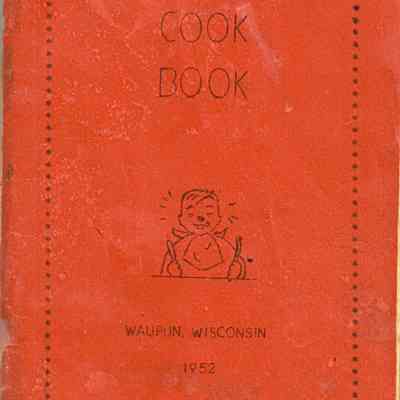 Cook Book, Waupun Christian Schools Circle, 1952