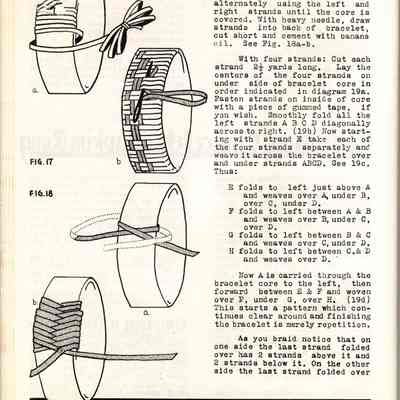Booklet published by Handcrafters of Waupun.