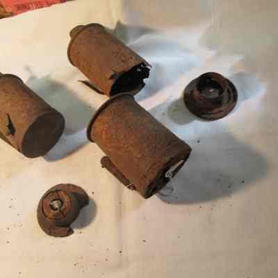 WWI Debris, Lantern, Kerosene