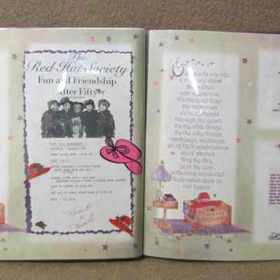 Pages 16 - 17 of scrapbook