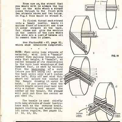 Booklet published by Handcrafters of Waupun.