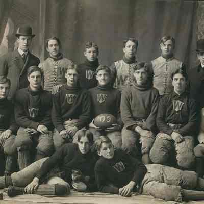 Portrait, Football Team of 1905.