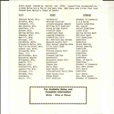 Murray"s Famous Oxen Teams