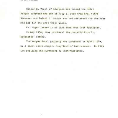 Hotel Waupun