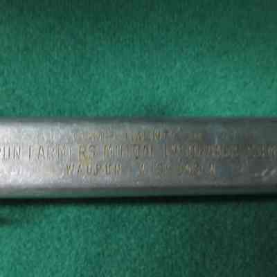 Tongs, Waupun Farmers Mutual Insurance Company