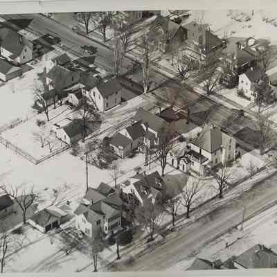 Waupun 1950's aerial photos.