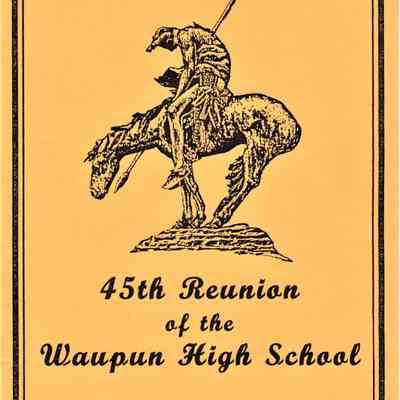 Waupun High School "Class of 1957" 45yr Reunion (1957-2002)
