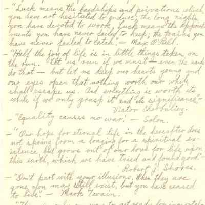 Selected quotes from Elbert Hubbard's Scrapbook