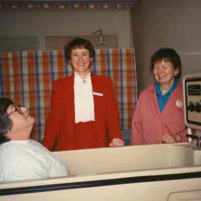 Photograph, New Mechanical Lift for the Hospital
