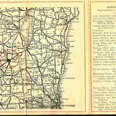Pamphlet, Waupun Association of Commerce
