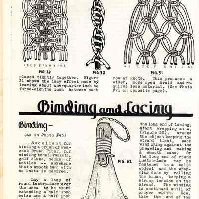Booklet published by Handcrafters of Waupun.