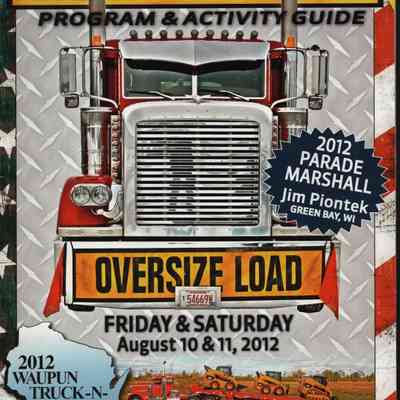 Program, Truckers Jamboree, 2012