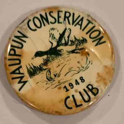 Button, Conservation Club, 1948