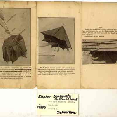 Shaler Umbrella Instructions