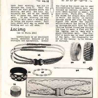 Booklet published by Handcrafters of Waupun.