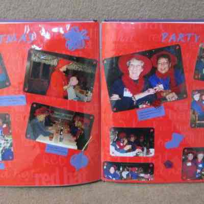 Pages 30 - 31 of scrapbook