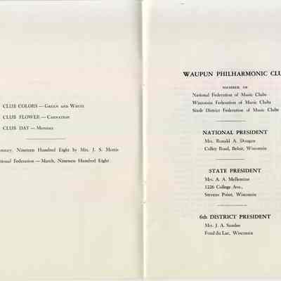 1957-1959 Philharmonic 50th An