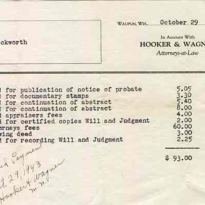 Notice of Probate, Lydia Weckworth