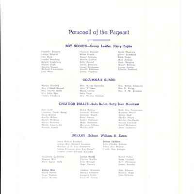 Waupun Centennial 1839-1939 Program
