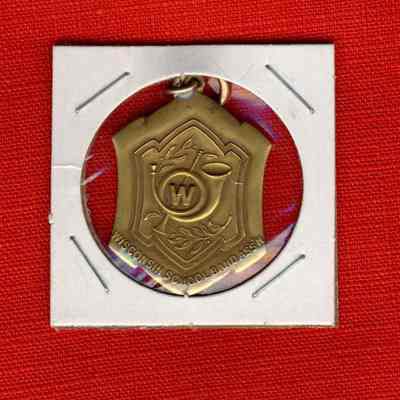 Medal, Commemorative, Wisconsin School Band Association, Waupun Tournament, 1928