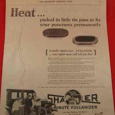SHALER advertisement in Saturday Evening Post, June 12, 1926.