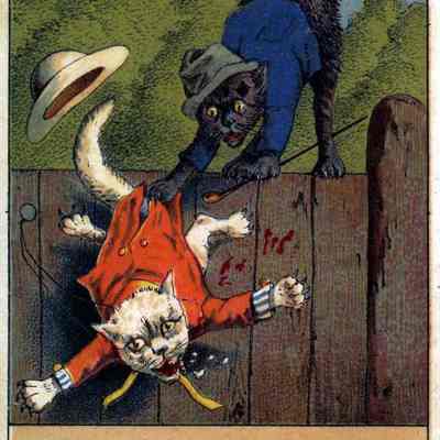 Card, A. C. Scott Company, Mew Mew!