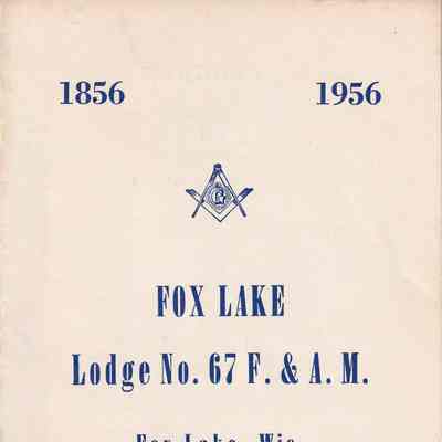 Program, Fox Lake Lodge Centennial