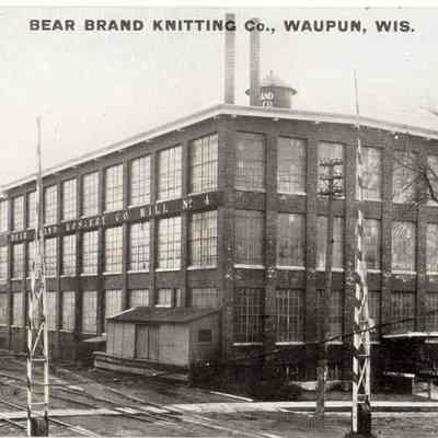 Postcard Bear Brand Knitting