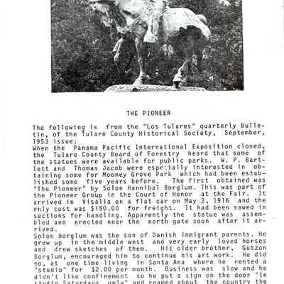Story of "End of The Trail".