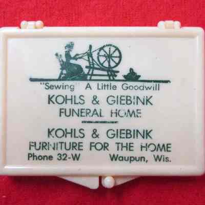 Sewing Kit, Kohls & Giebink Furniture & Funeral Home