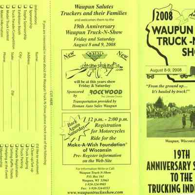 Brochure, Truck-N-Show, 2008