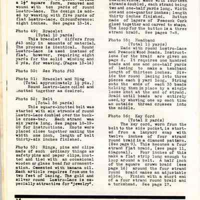 Booklet published by Handcrafters of Waupun.