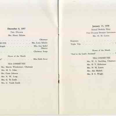 1957-1958 Philharmonic 50th An