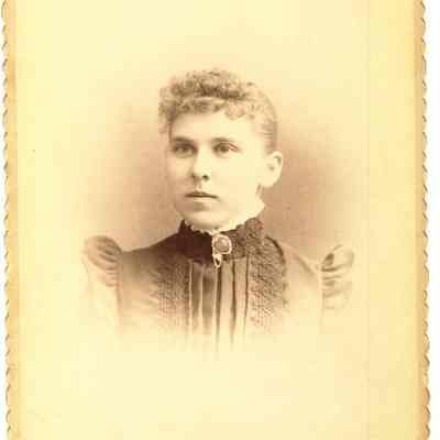 Cabinet Card, Johnson, Mrs Gruenwald