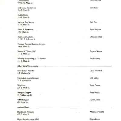 Business listings Pg. 3