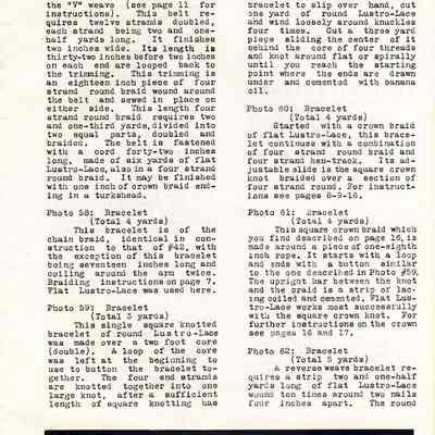 Booklet published by Handcrafters of Waupun.