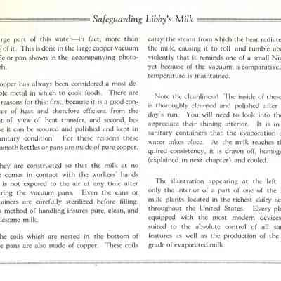 Booklet from Libby, McNeill & Libby.