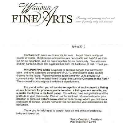 Waupun Fine Arts