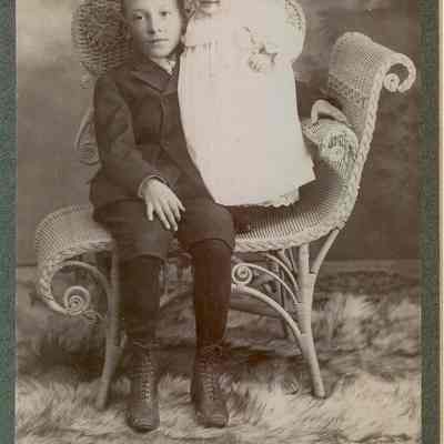 Cabinet Card, Harley and Gladys Neefe