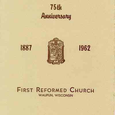 Church, First Reformed, 75th Anniversary