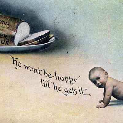 Postcard, Daniel Webster Flour