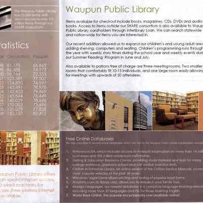 Handout, Library Addition, 2010