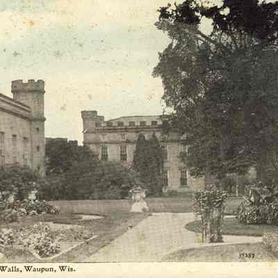 Postcard, Corrections, Wisconsin State Prison, Inside the Prison Walls, #17357