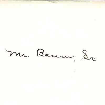 P. 114, Mr. Baum, Sr.
