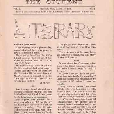 The Student vol2 pg 79: Origformat: Other