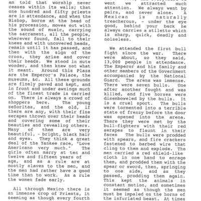 Page from Gold Rush journal-Hillyer
