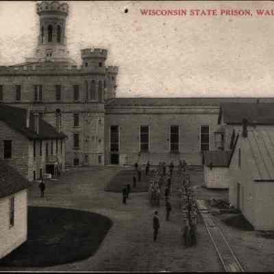 Postcard, Corrections, Wisconsin State Prison