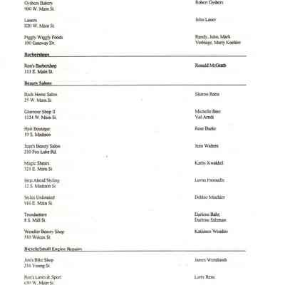 Business listings pg. 6
