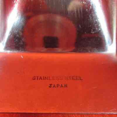Bottom of spoon holder-Stainless steel, from Japan.