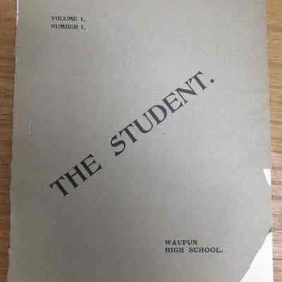 The Student vol.1, #1